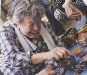 Fotografía de Chiari pintando