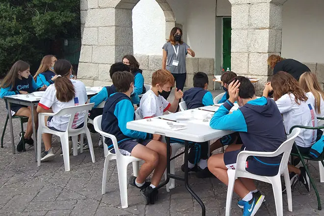 Aula infantil en Traductores del Viento